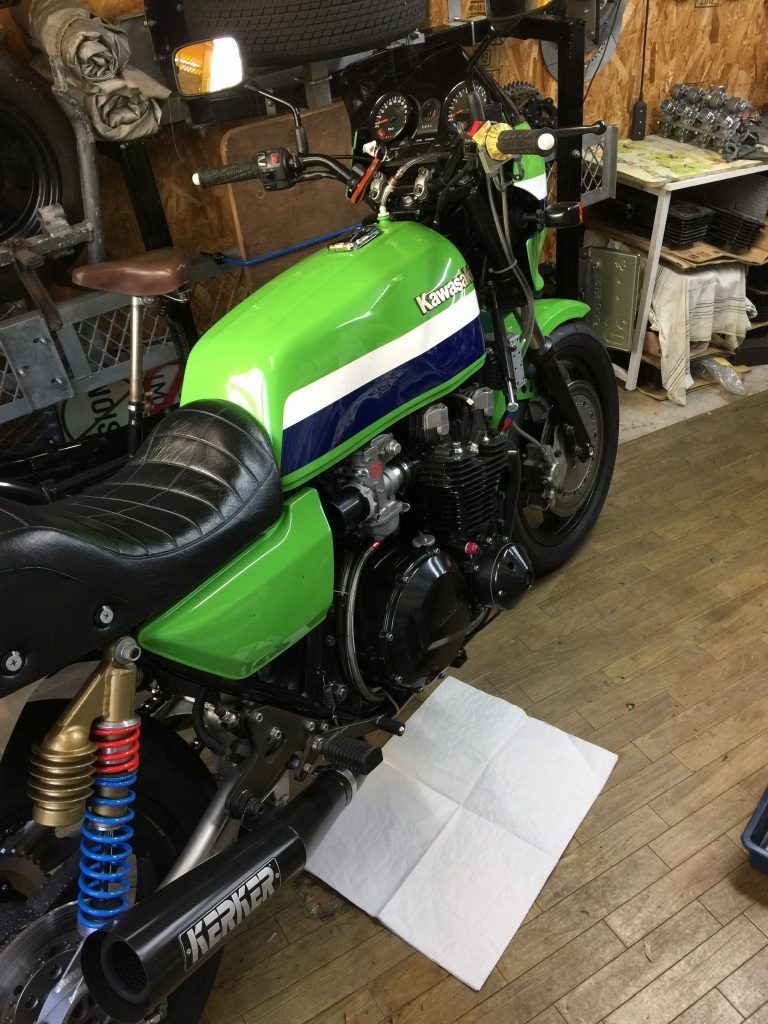 Z1100R T.N様 クラッチ強化スプリング装着 | GREEN GARAGE