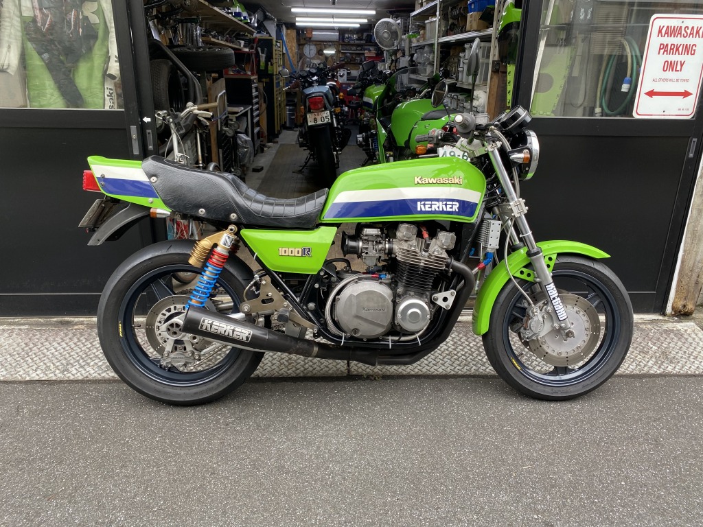 Z1000J M.T様 S1スイングアームにクラック発見 | GREEN GARAGE