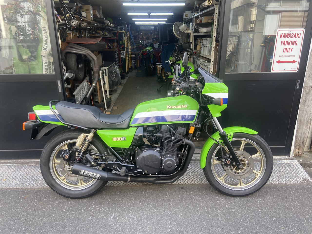 Z1000R1 O.T様 スピードメーターセンサー取り付け走行チェック | GREEN 