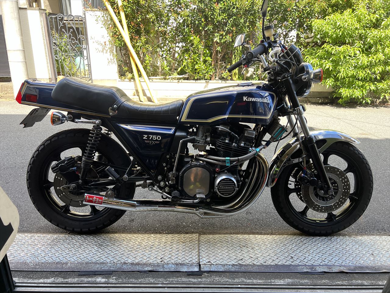 Z750FX1 E.M様 バイパスポート付きCRの準備とチェック走行 | GREEN GARAGE